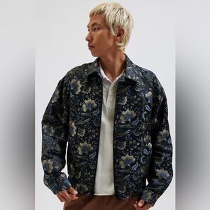 UO Classic Patterned Harrington Jacket